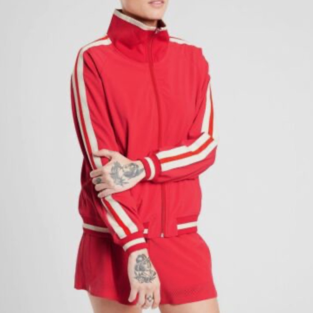 Athleta Sprint Track Jacket